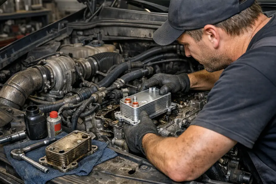Замена теплообменника Ленд Ровер Рендж Ровер Спорт