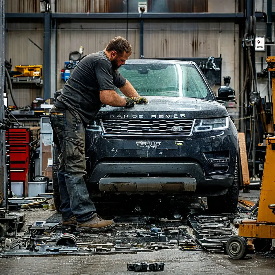 Снятие и установка защиты картера Land Rover Freelander 2
