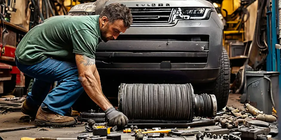 Замена воздушного фильтра Land Rover Freelander 2
